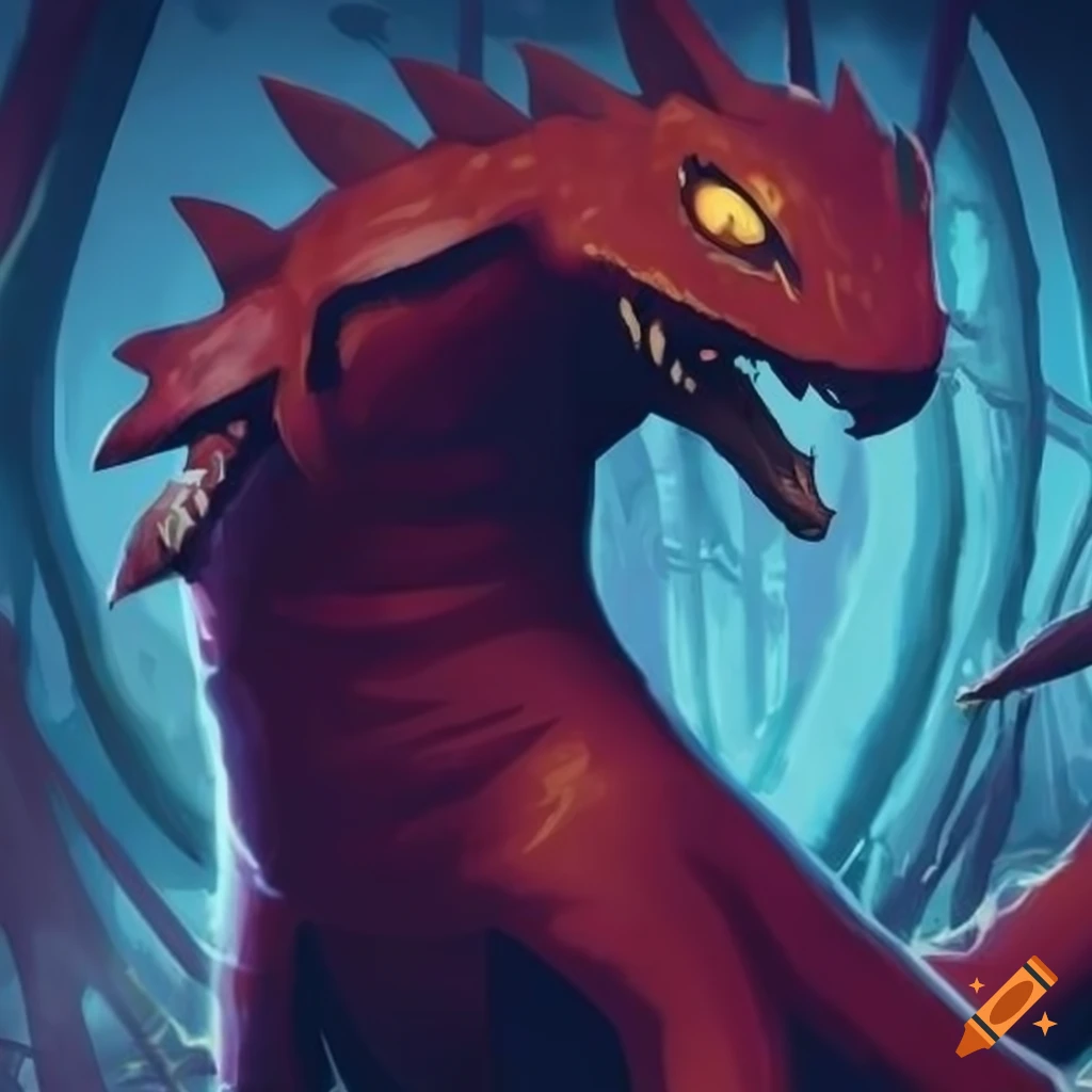 image of an eldritch salamence