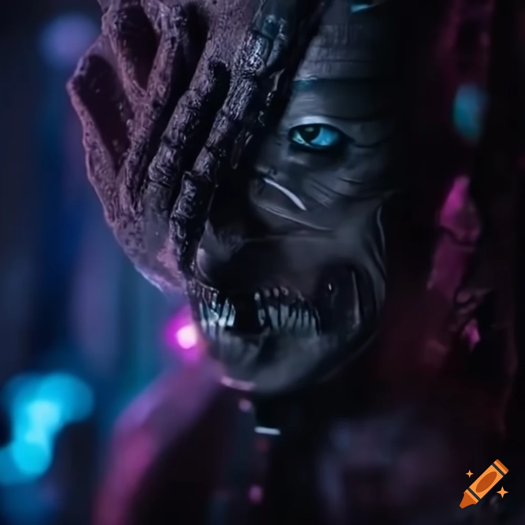 Tetsuo the Iron Planet cyberpunk body horror