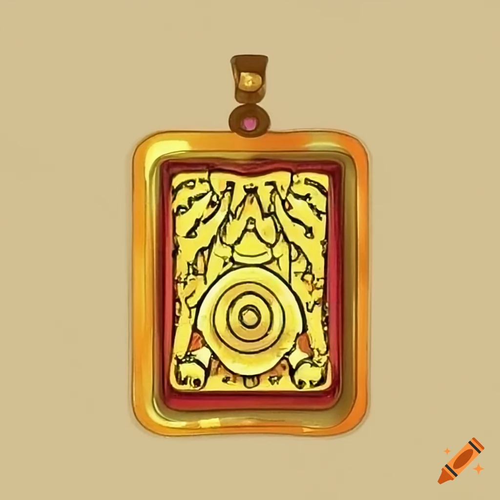 Ancient golden amulet