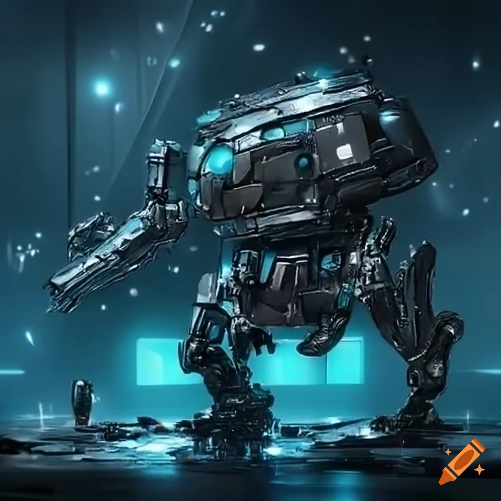 AI Cyber MechGods artwork
