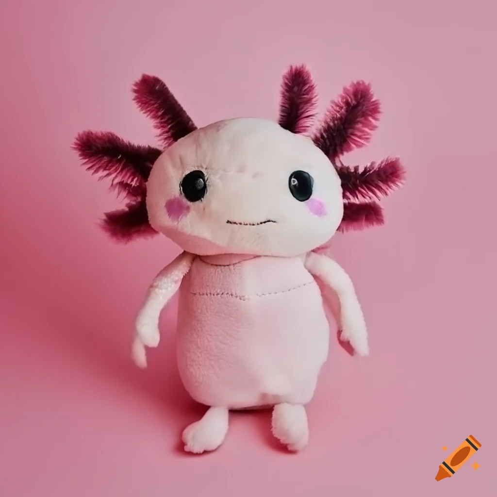 Cute Axolotl Plush -  UK