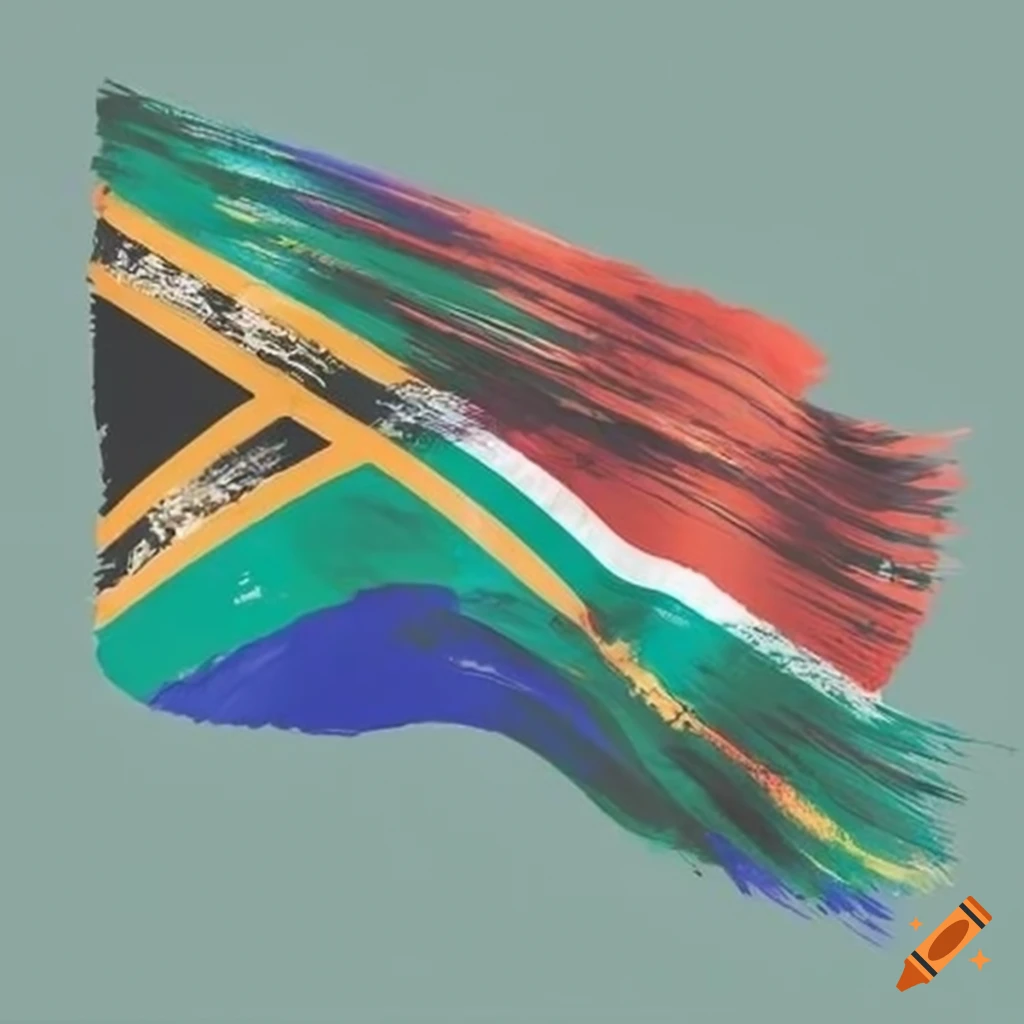 Untangling The South African Flag On Craiyon
