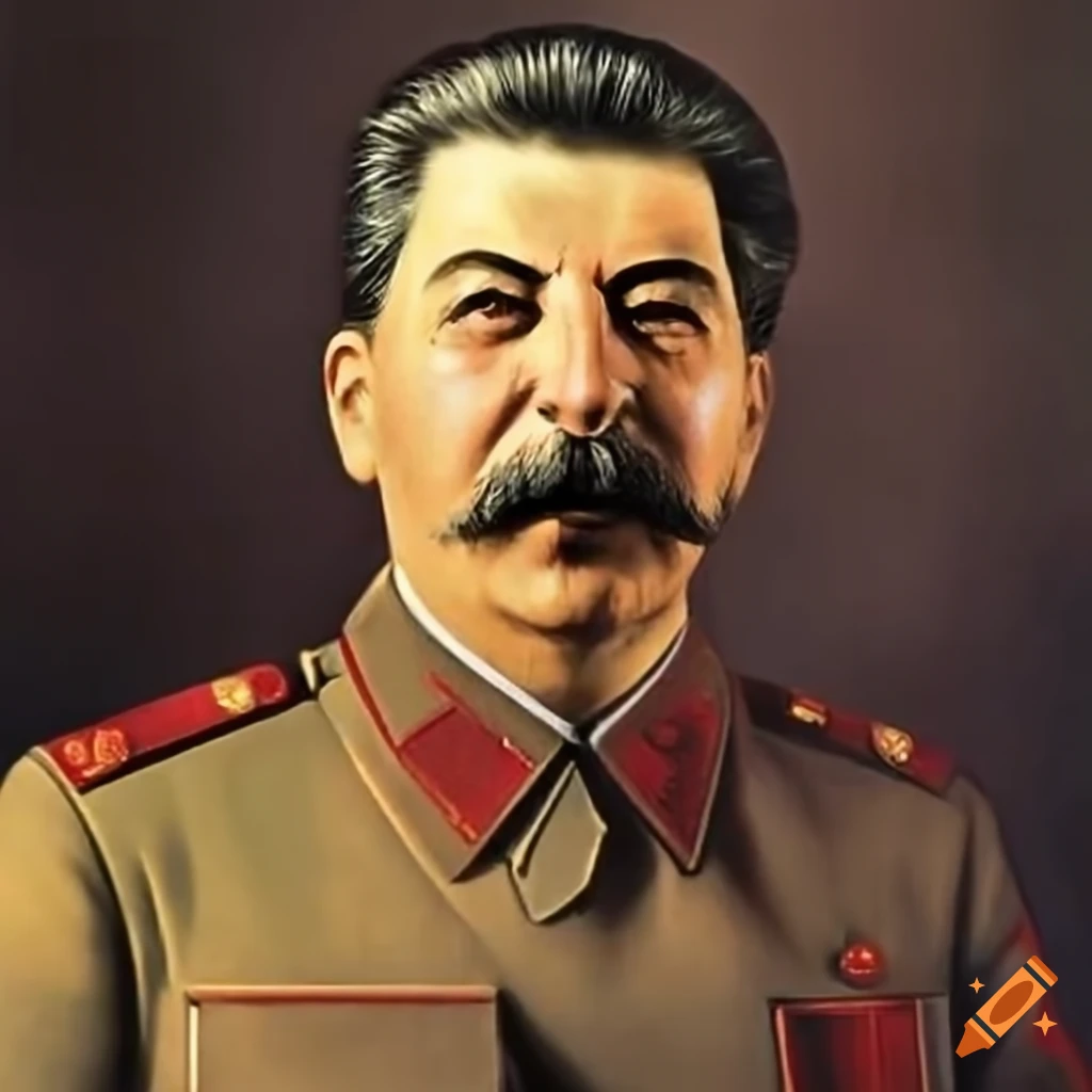 Portrait of joseph stalin