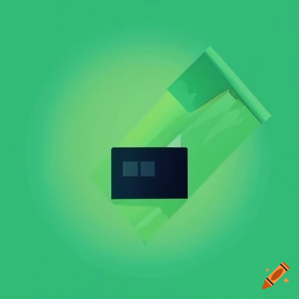 green-flat-design-identity-card