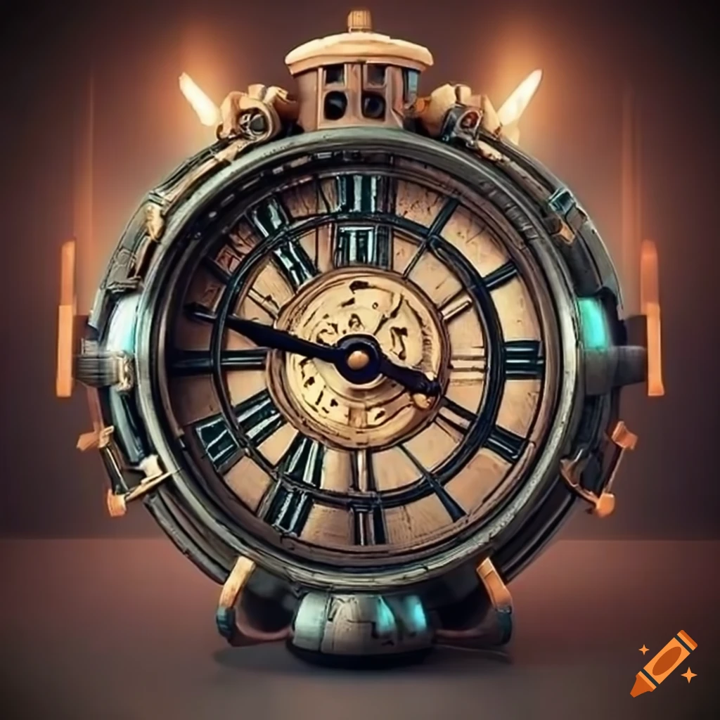Steampunk Clockwork Wall Clock by Britta Glodde | Society6