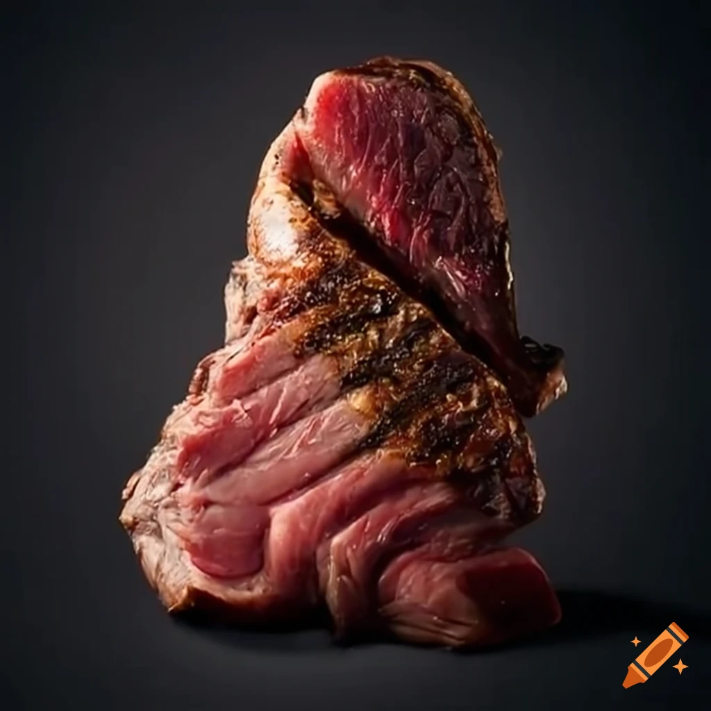 succulent and perfectly cooked steak