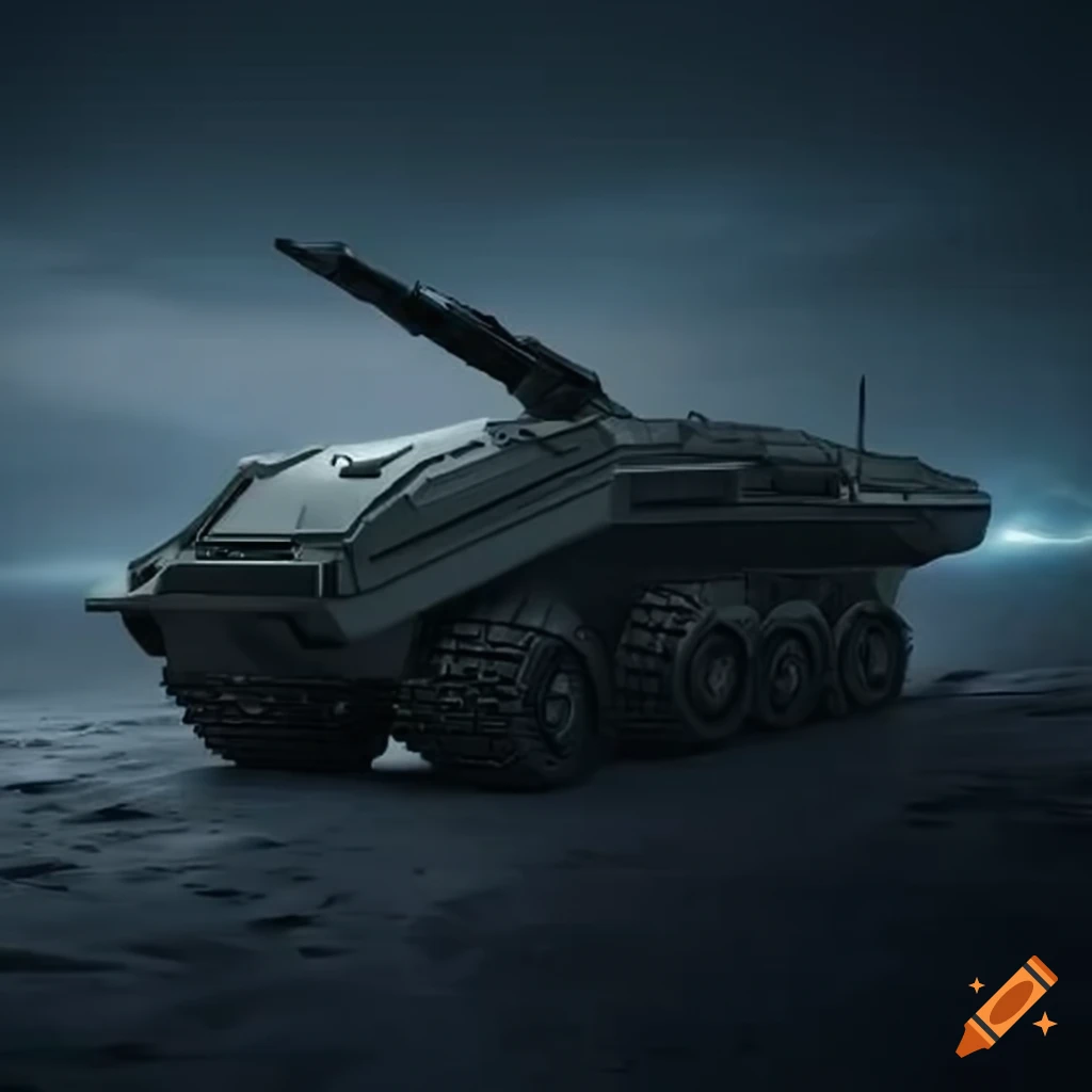 futuristic sci fi missile launcher  Army vehicles, Future tank, Futuristic  cars