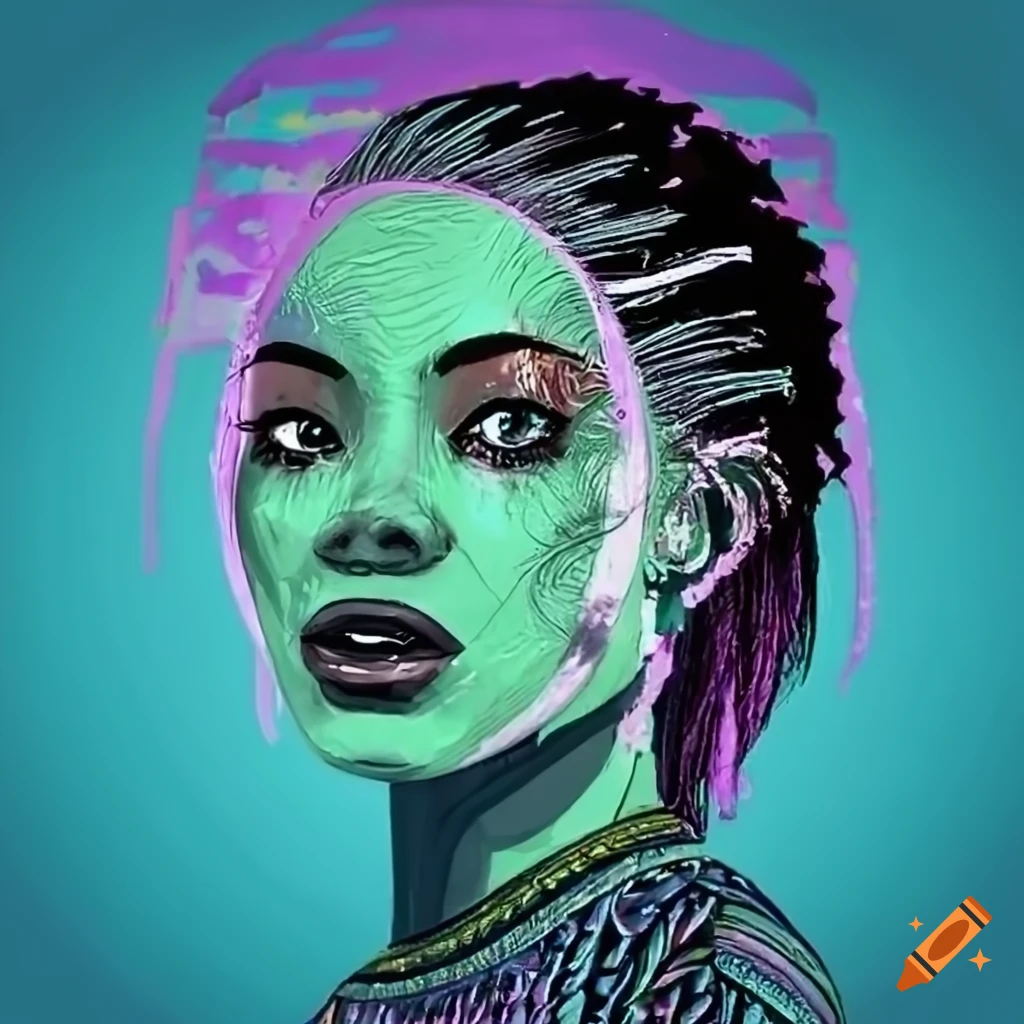 solarpunk artwork of Ithaqua
