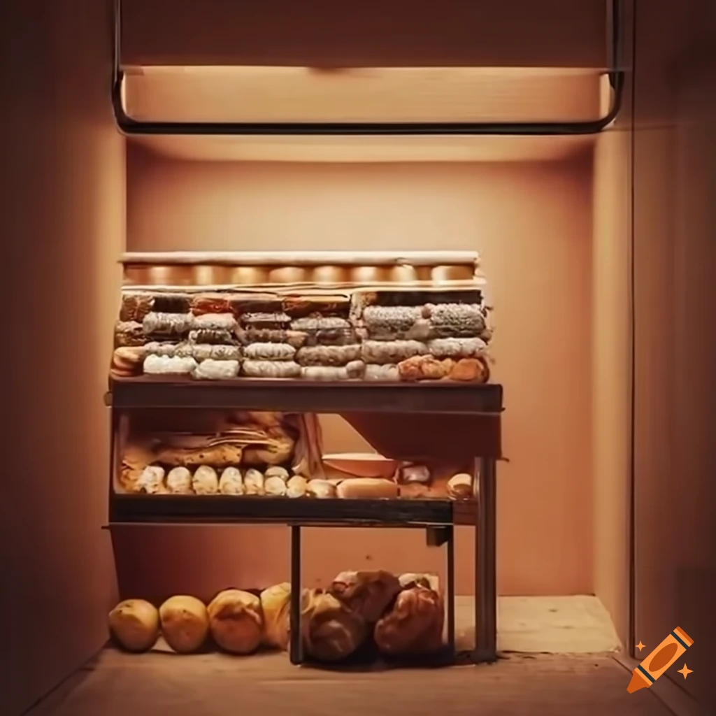 underground slow food shop with earthy tones