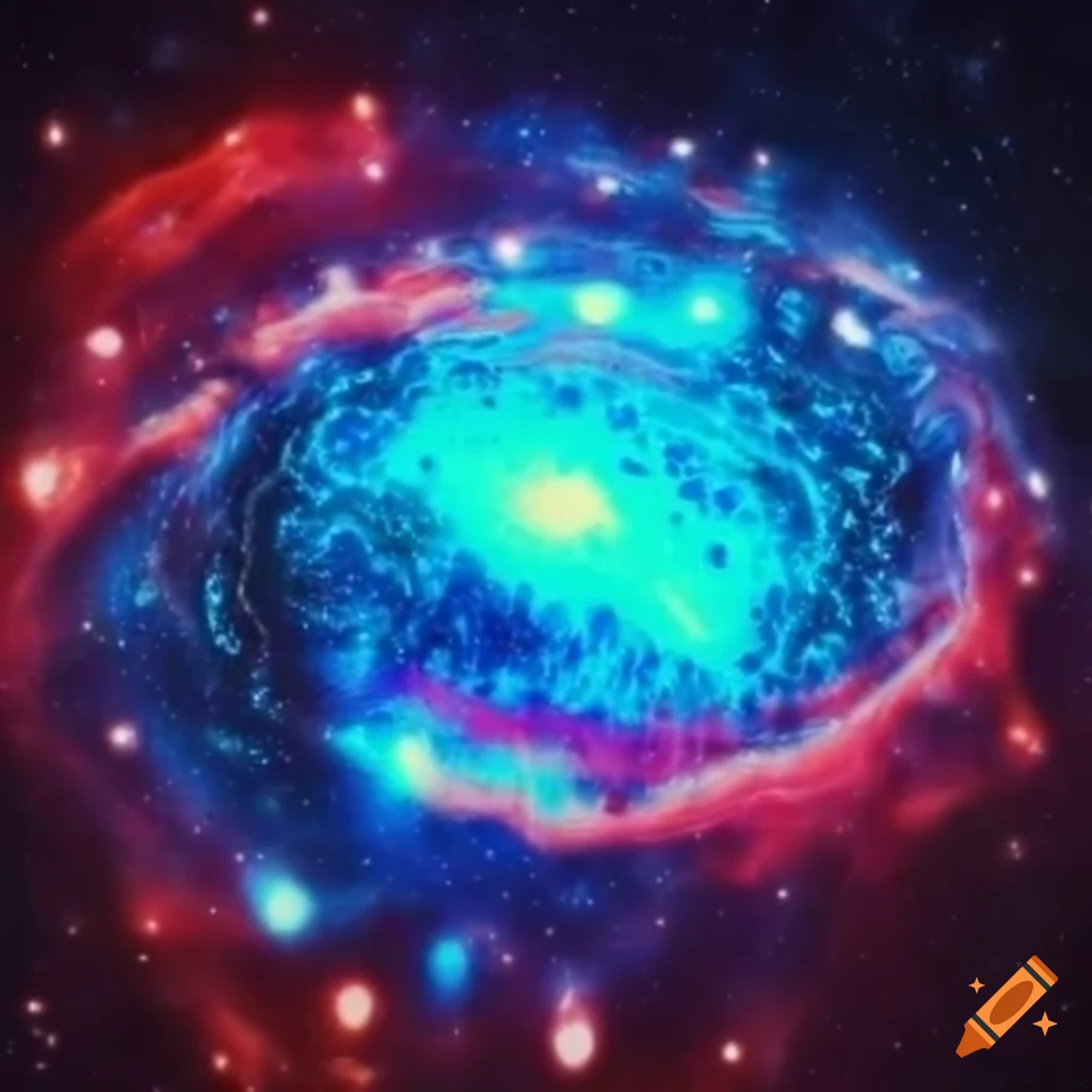 abstract representation of the infinite universe