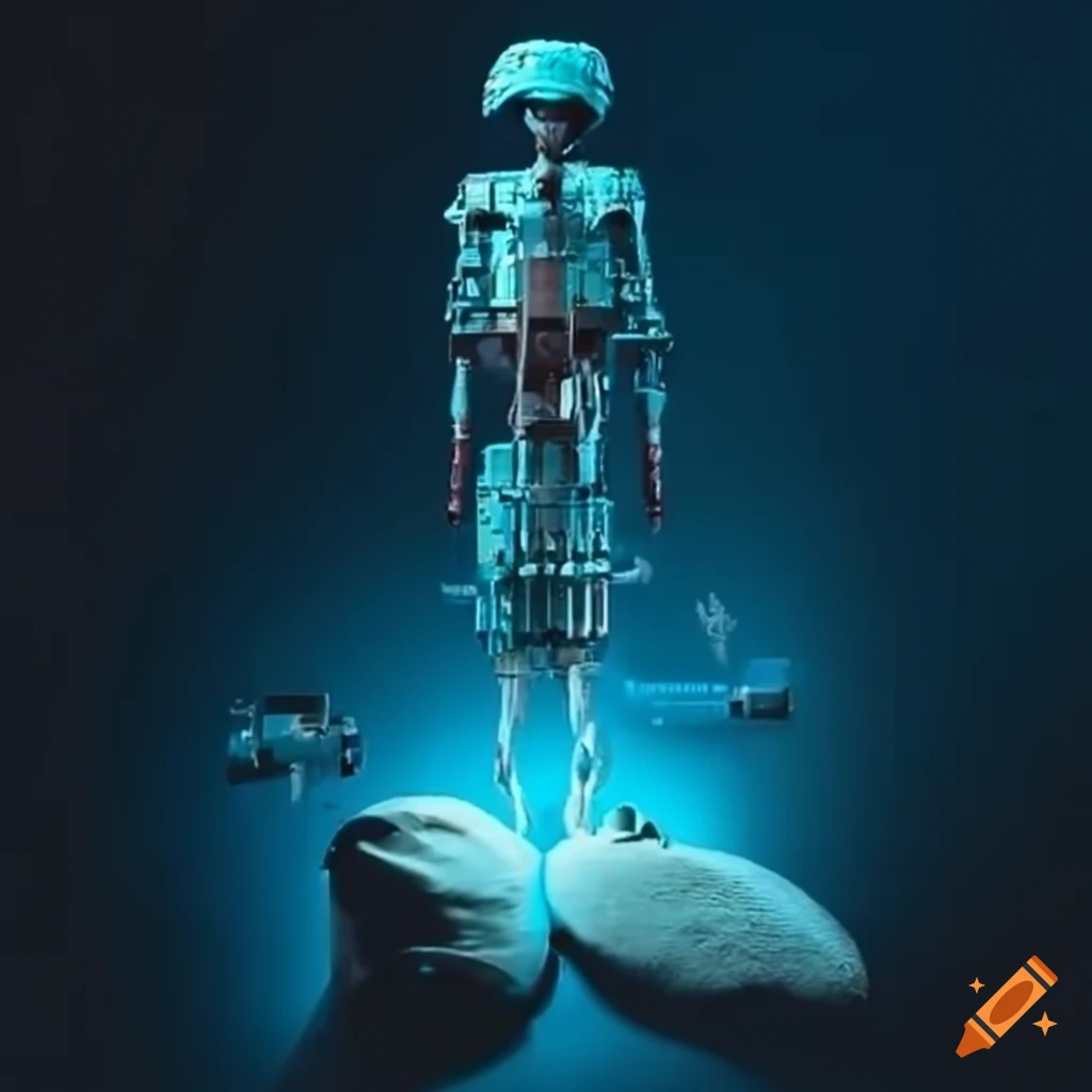 illustration of automated labor