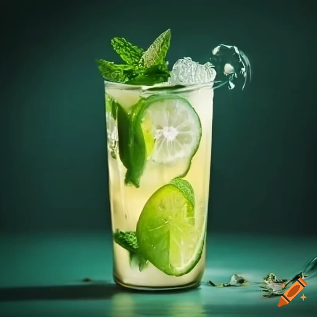 Refreshing Mojito Cocktail On Craiyon