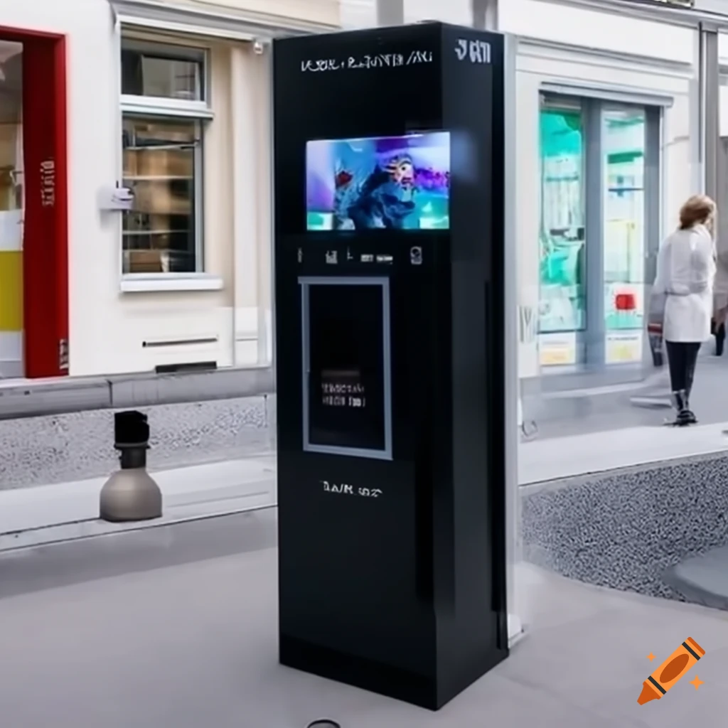 modern medical automated station in a pharmacy