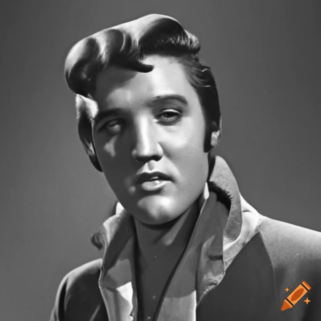 Elvis presley as one of the beatles on Craiyon