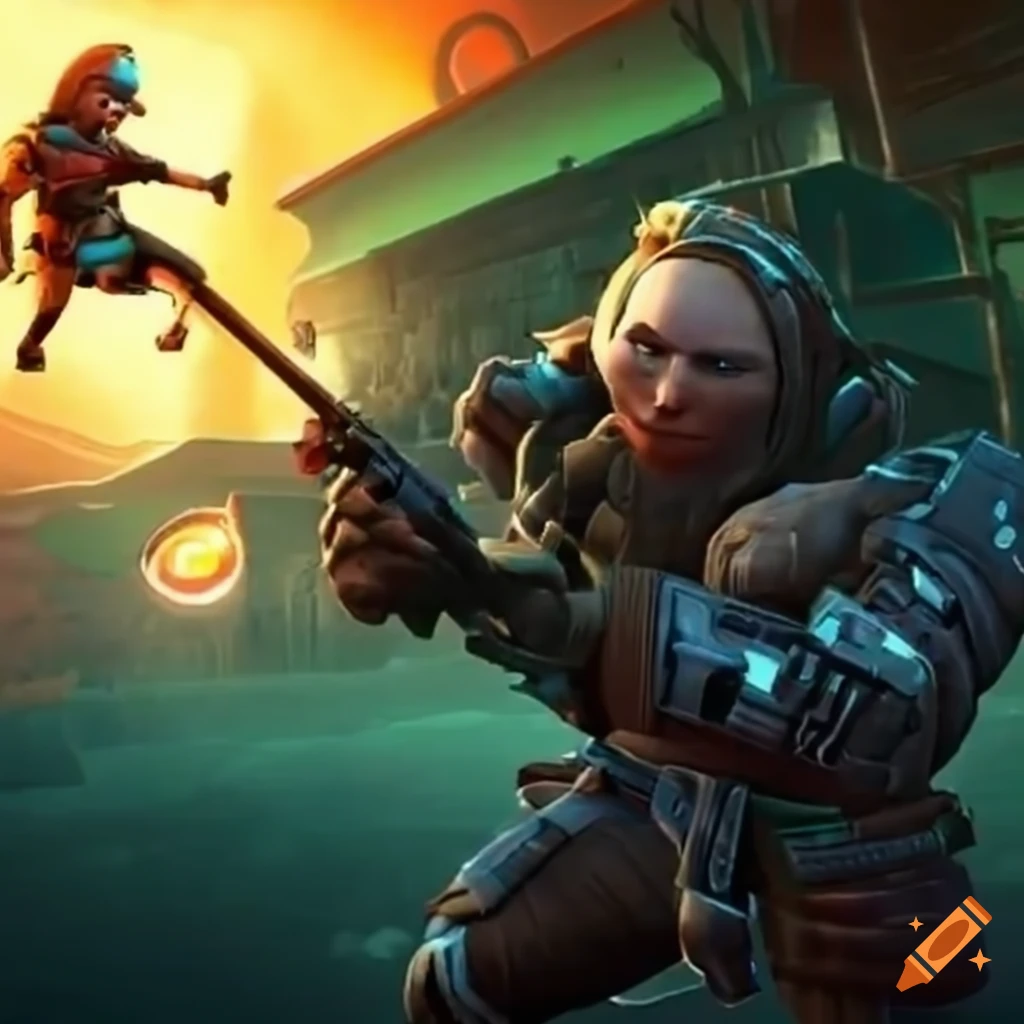 Screenshot Of A Multiplayer Game