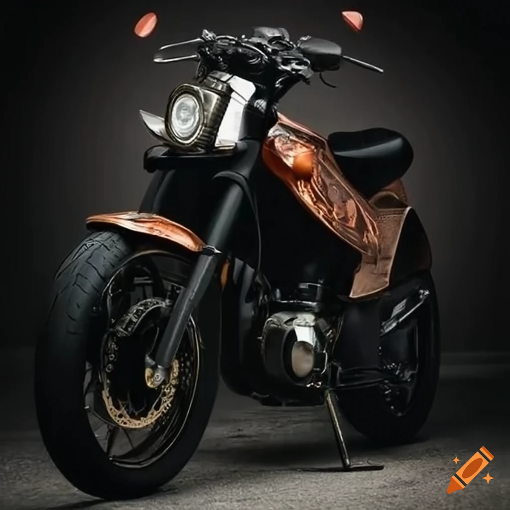 Iranian-inspired motorcycle design
