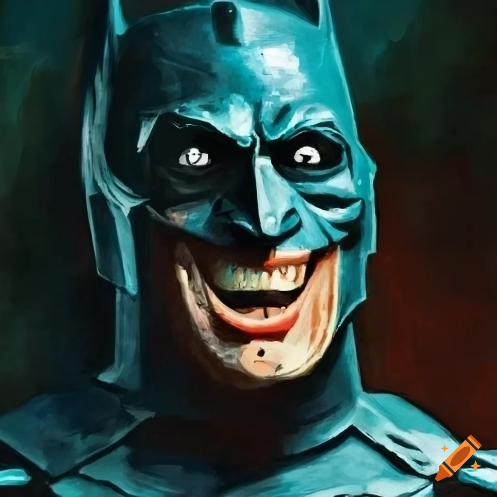 Batman villain artwork by norman rockwell
