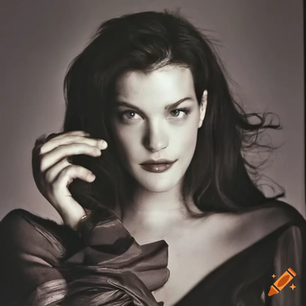 Liv tyler with fringe hairstyle