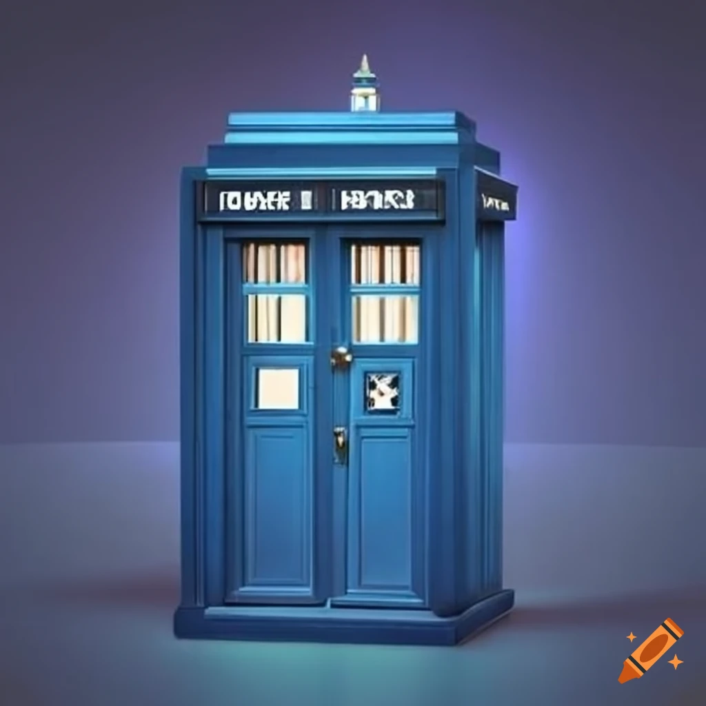 Iconic Blue Tardis From A Popular Tv Series On Craiyon Iconic Blue Tardis From A Popular Tv Series On Craiyon