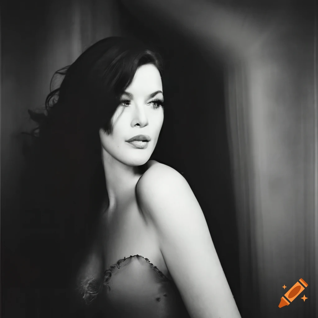 Liv Tyler with beautiful lights