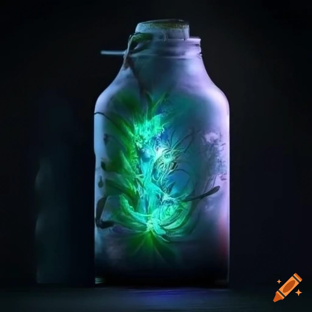 Enchanted Haze beer label design