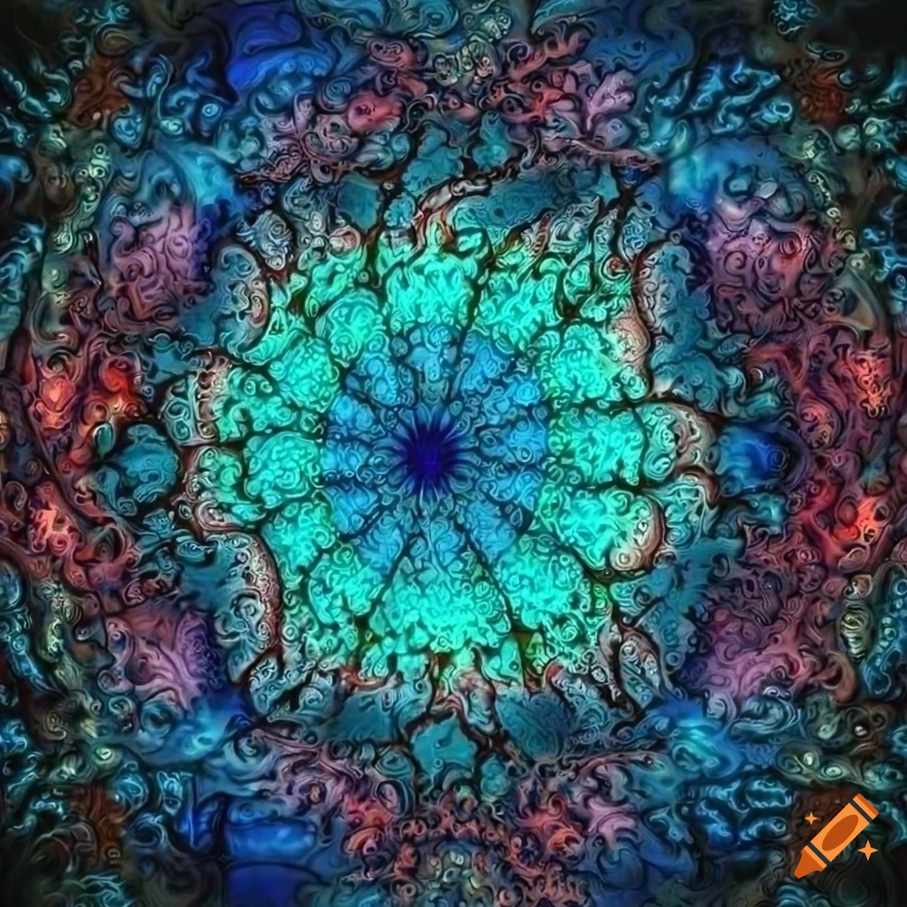 Stained Glass Inspired Fractal Patterns Stained Glass Inspired Fractal Patterns