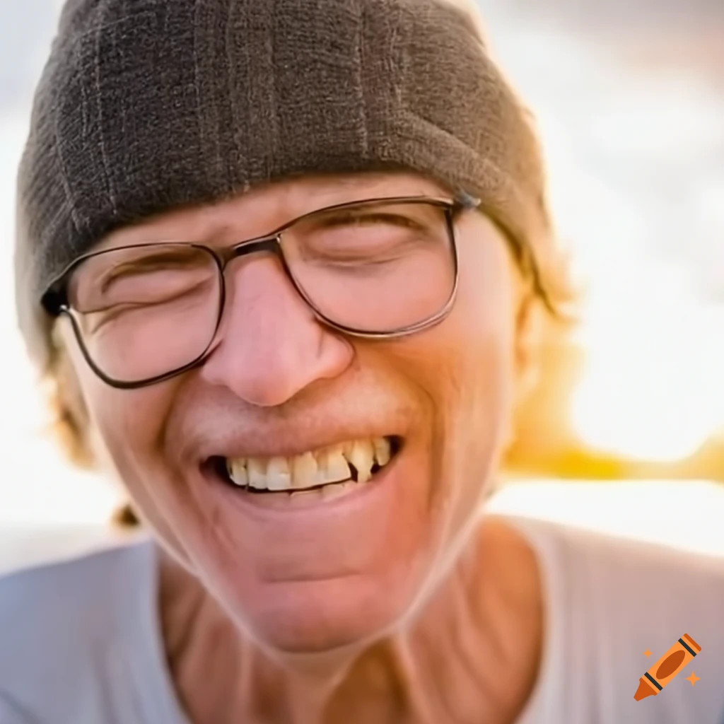 smiling man portrait