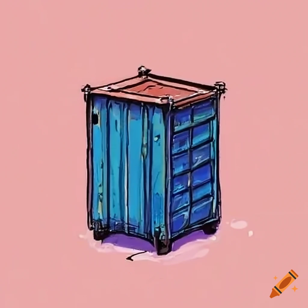container for industrial transport