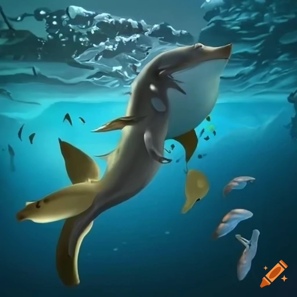 Aquatic themed Content On Craiyon