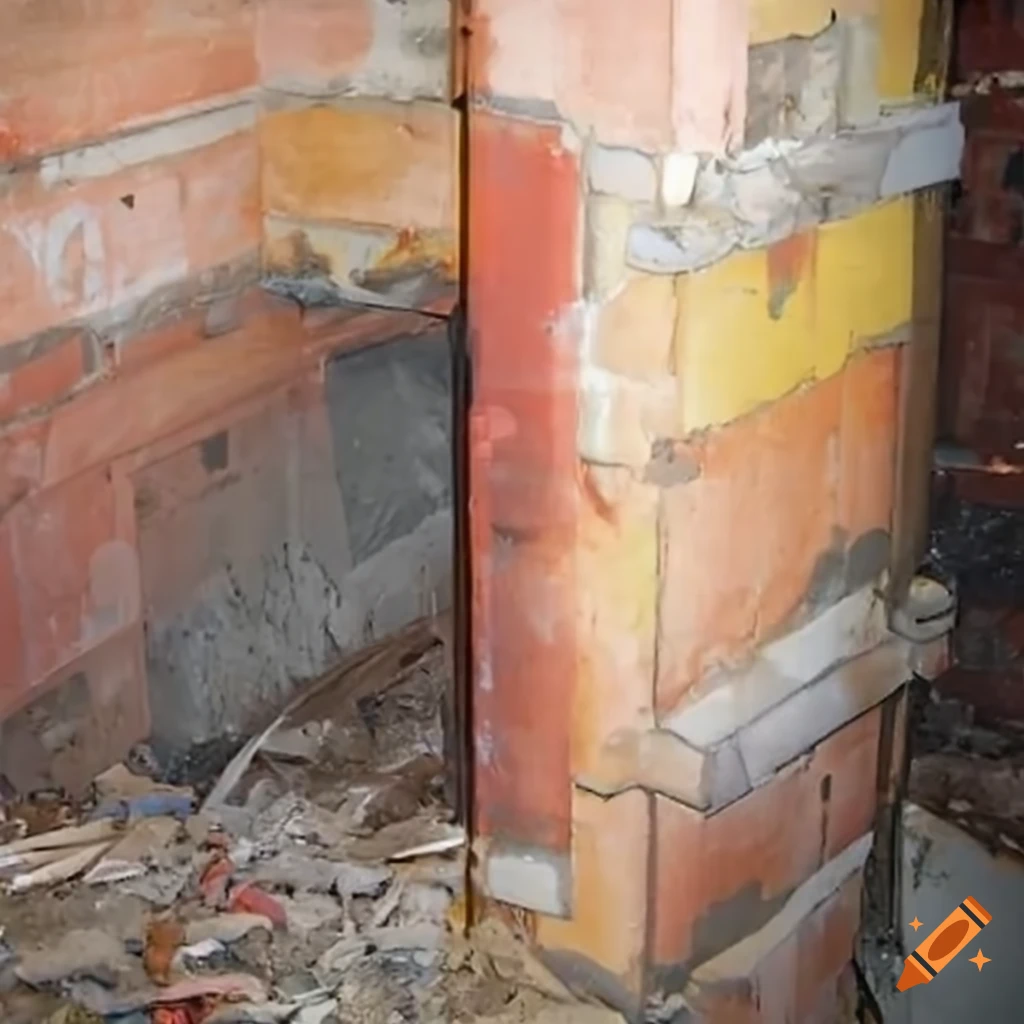 Image of removing blocks in construction