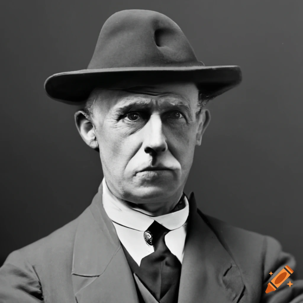 portrait of a man wearing a ranger-hat