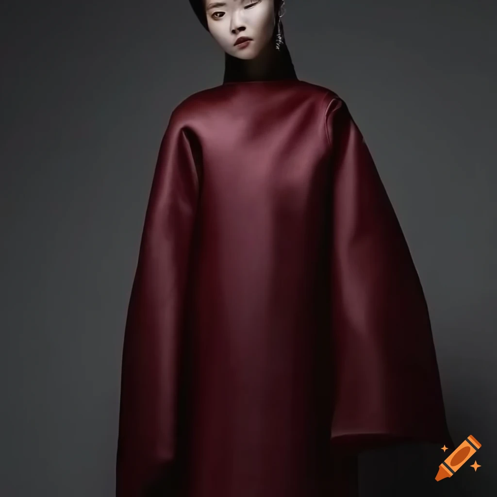 modern oversized Mongolian clothing