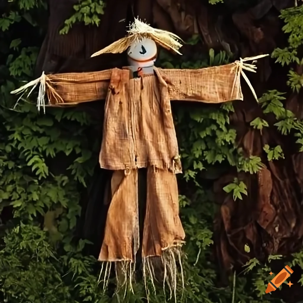 scarecrow in a field