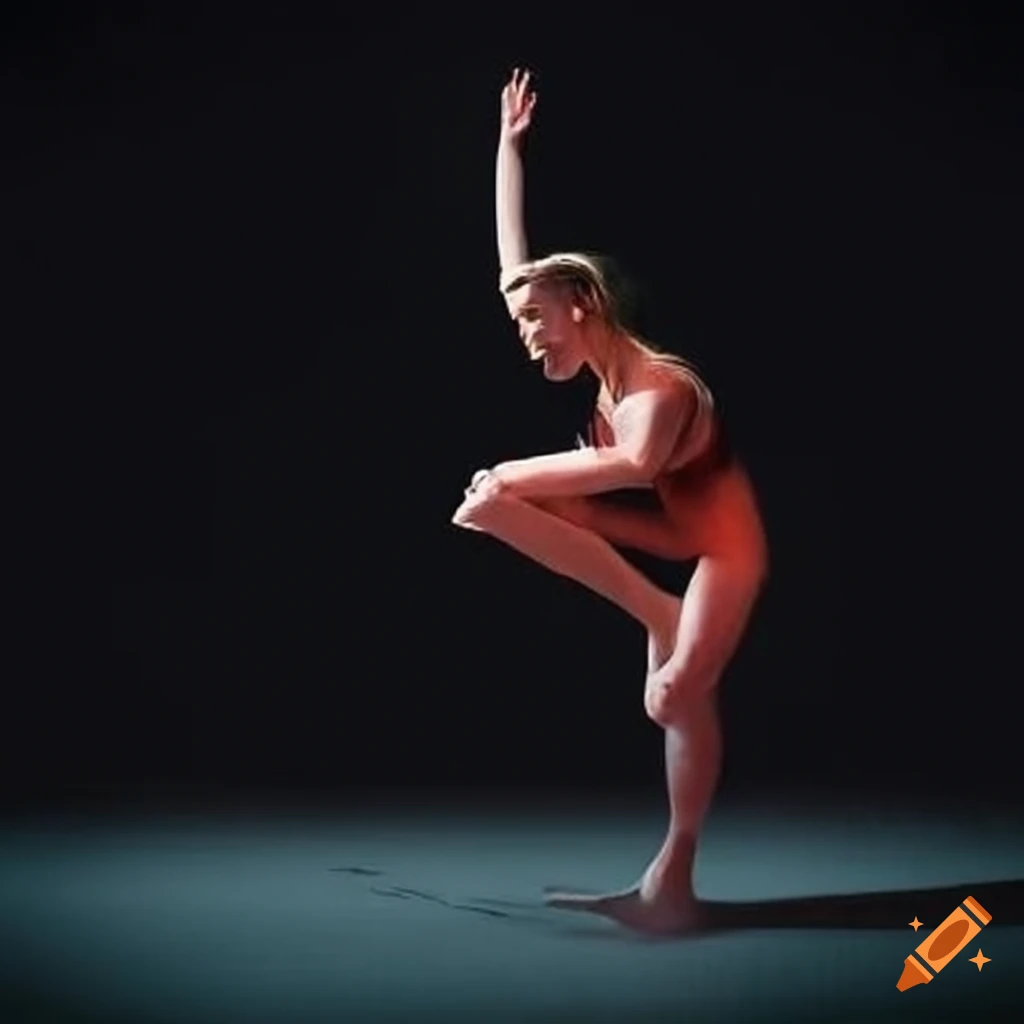 image of a person doing crouch bridging exercise