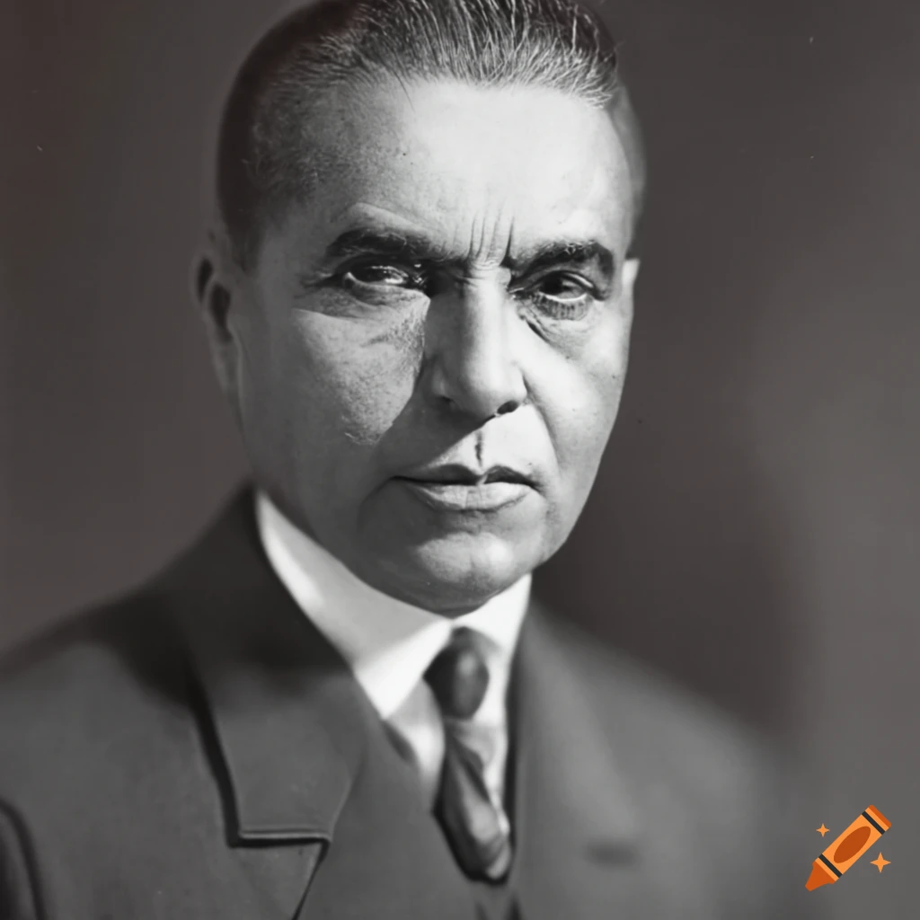 portrait of Fulgencio Batista, President of Cuba