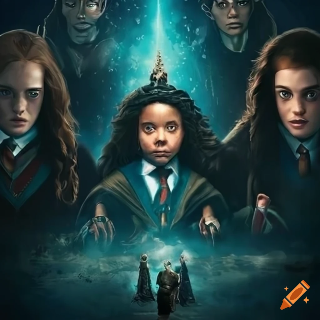 Hogwarts Legacy film poster featuring Slythrien student