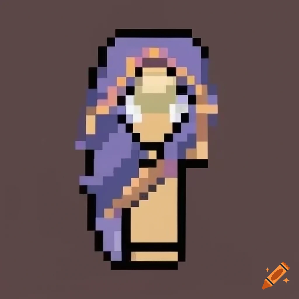 Pixel art illustration on Craiyon
