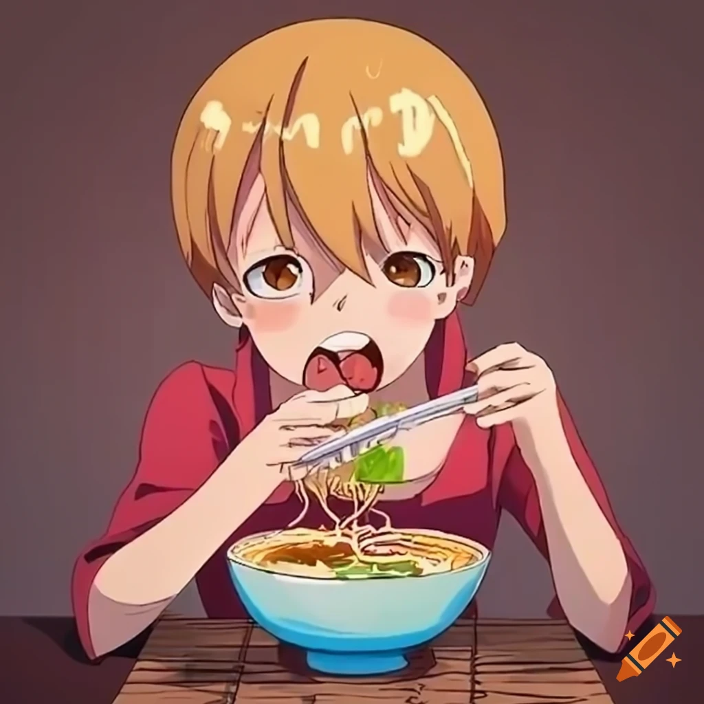 Japanese Ramen Noodles Meme - Ramen Is Just Anime Spaghetti Sweatshirt :  Amazon.co.uk: Fashion