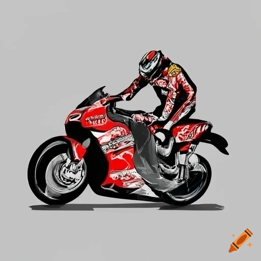 Motorcycle Drawing, motorcycle, racing, bicycle png | PNGEgg