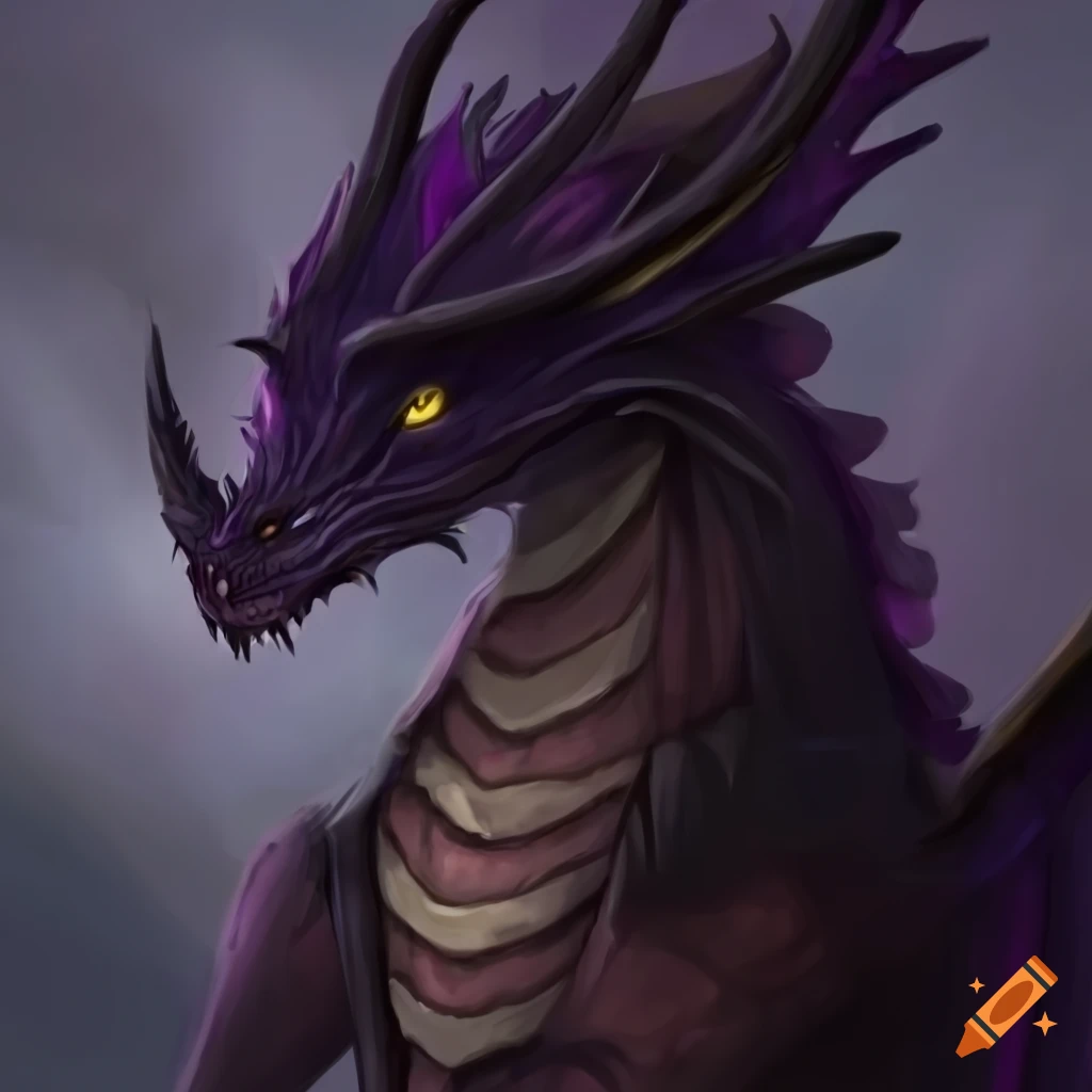 anthropomorphic dragon illustration