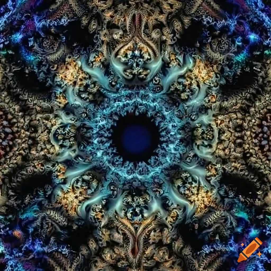 Fractal artwork on Craiyon