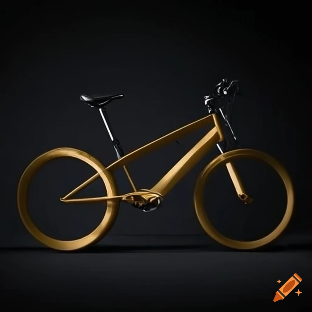 geometric mountain bicycle design