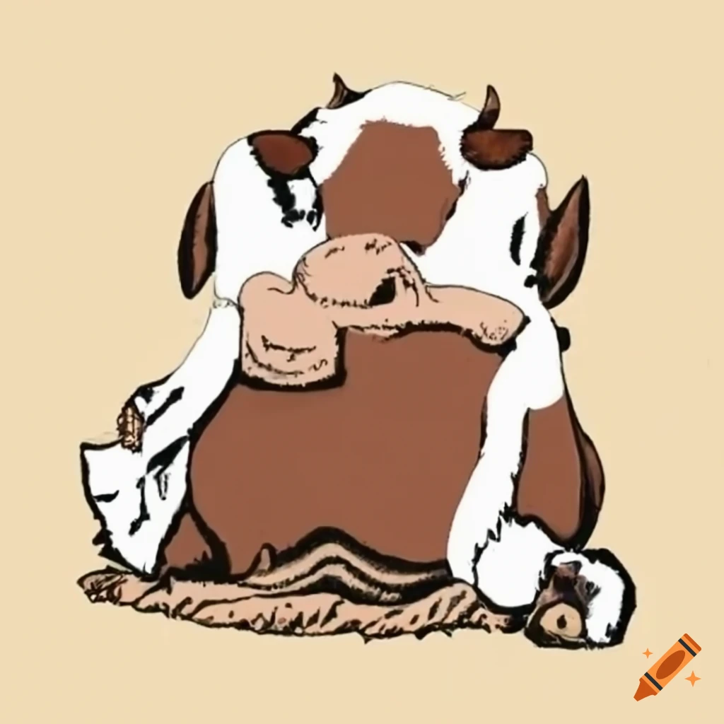 cow in a field