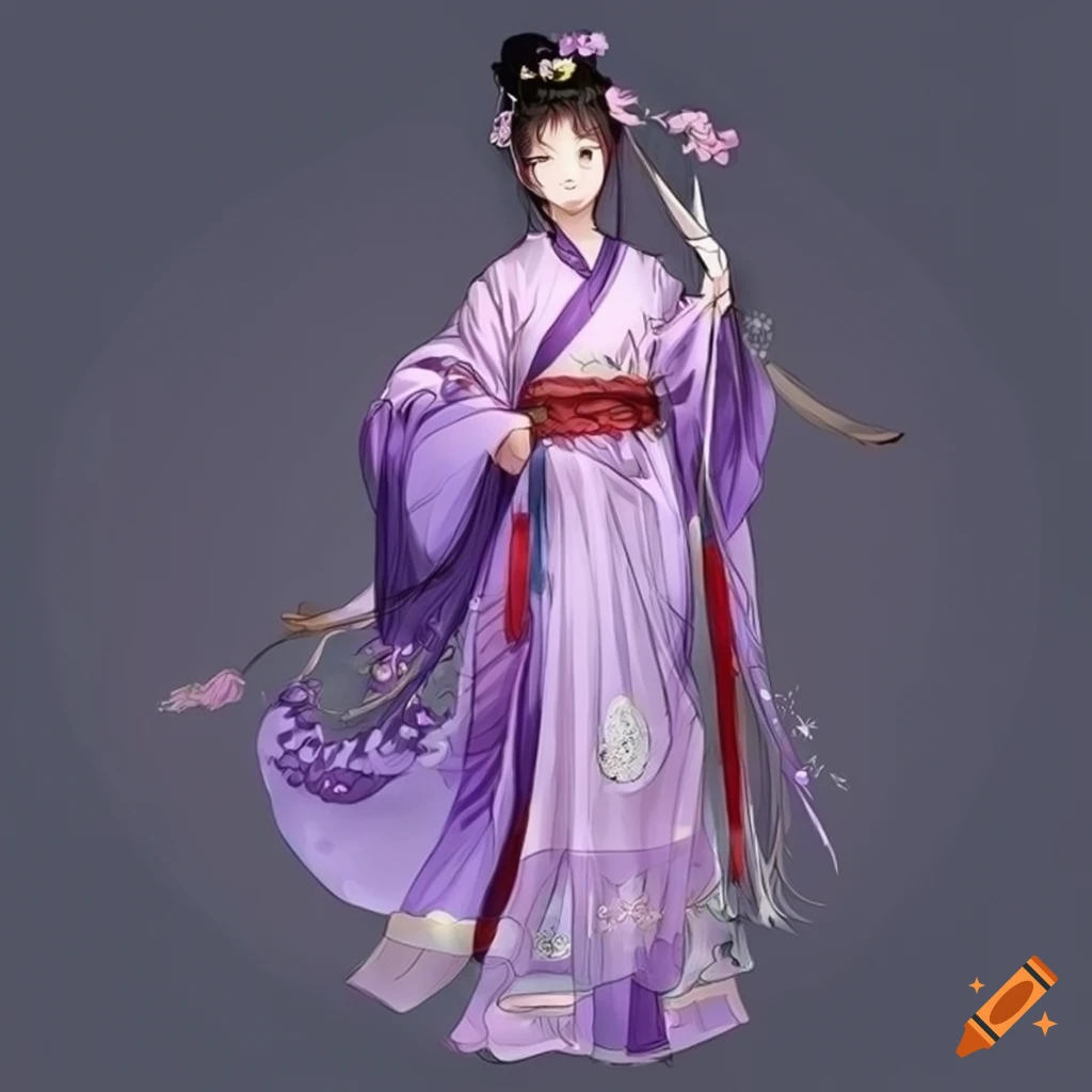 100,000 Traditional chinese costume Vector Images | Depositphotos