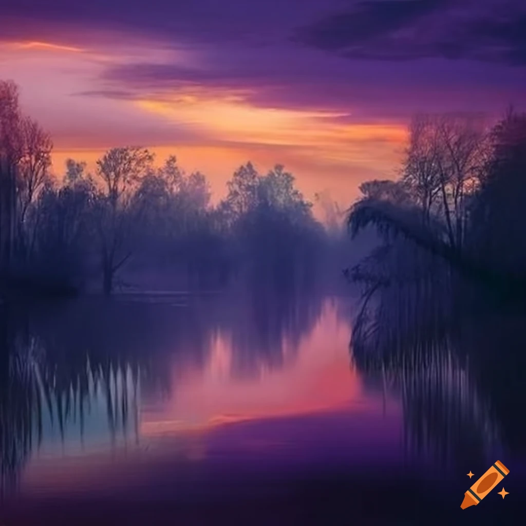 twilight-scene-of-a-serene-bayou-on-craiyon