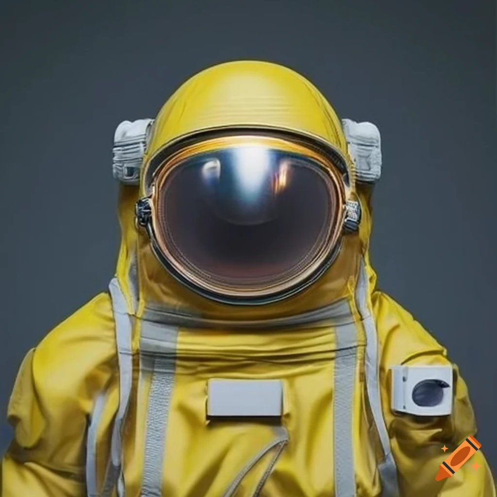 Balenciaga's stylish yellow astronaut suit