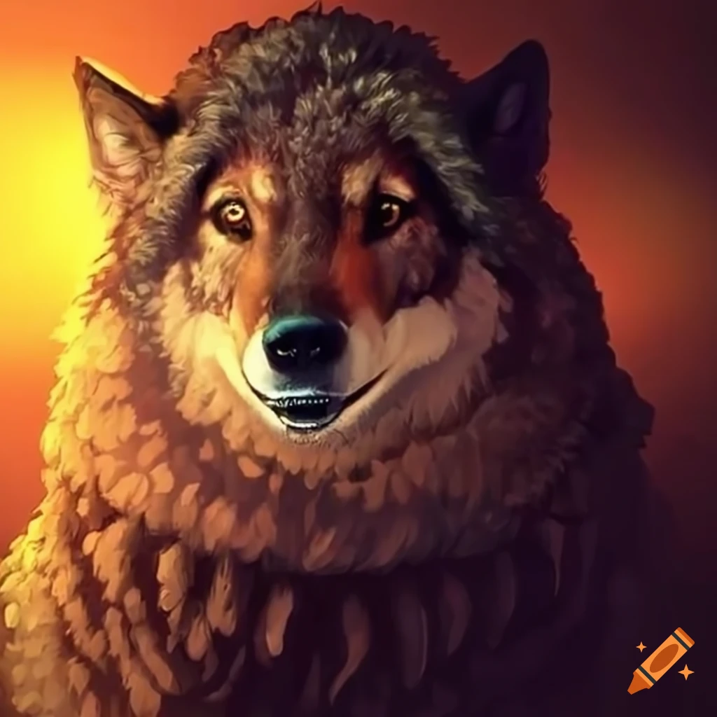 image depicting a wolf disguised as a sheep