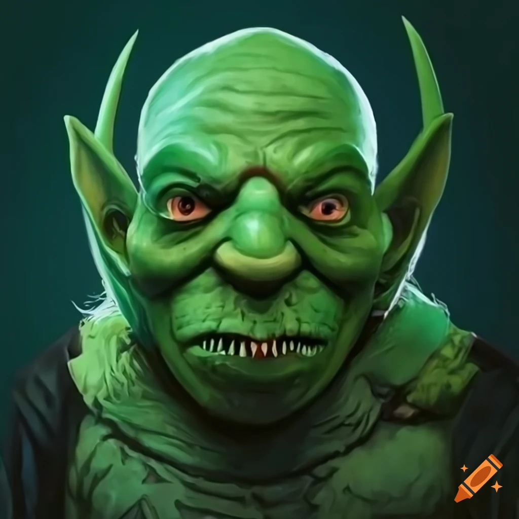 image of a green goblin
