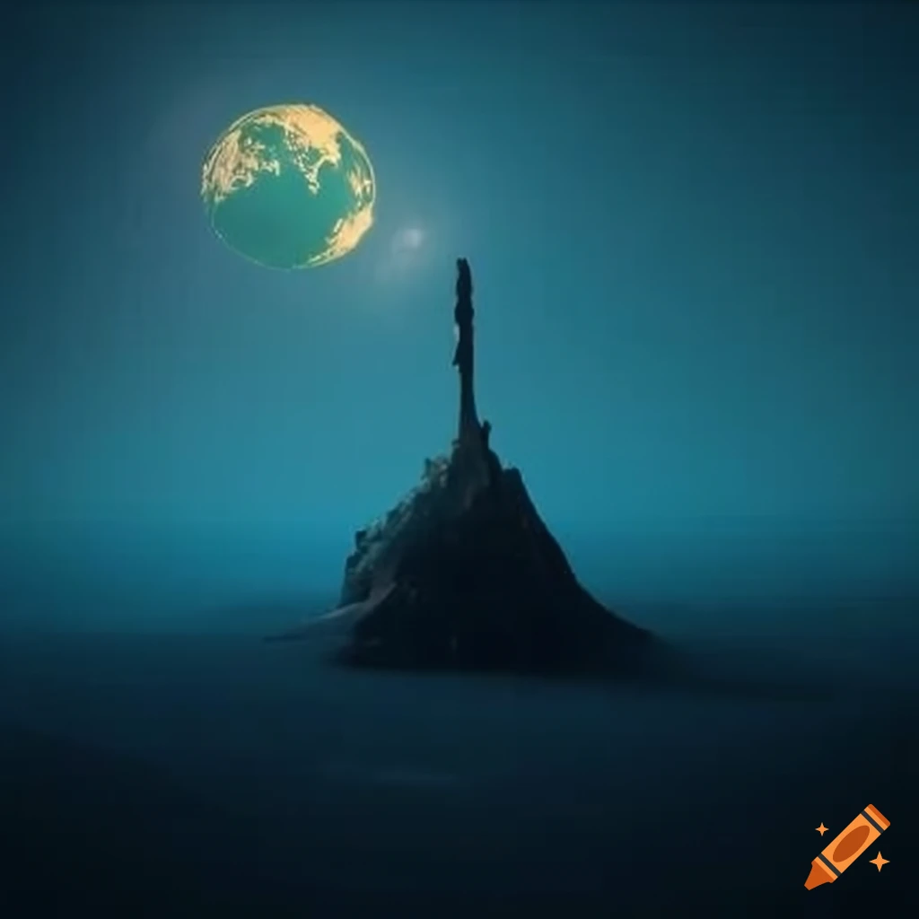 Lonely outpost on an empty world