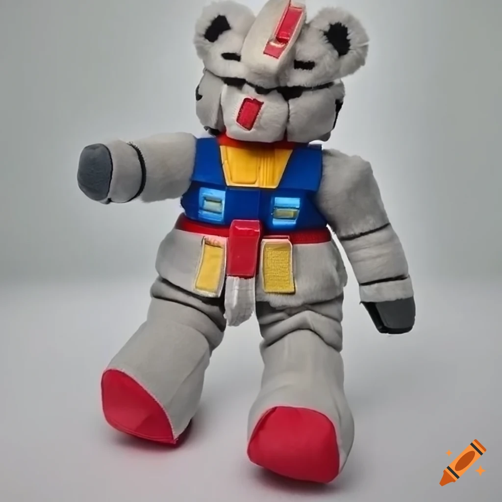 custom Gundam model of Bear RX-78-2